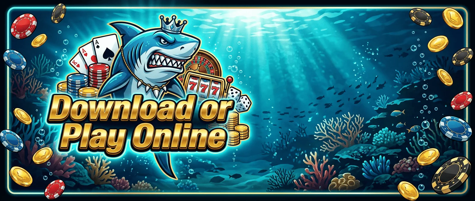 Icône de l'application Winshark Canada casino sur un appareil mobile